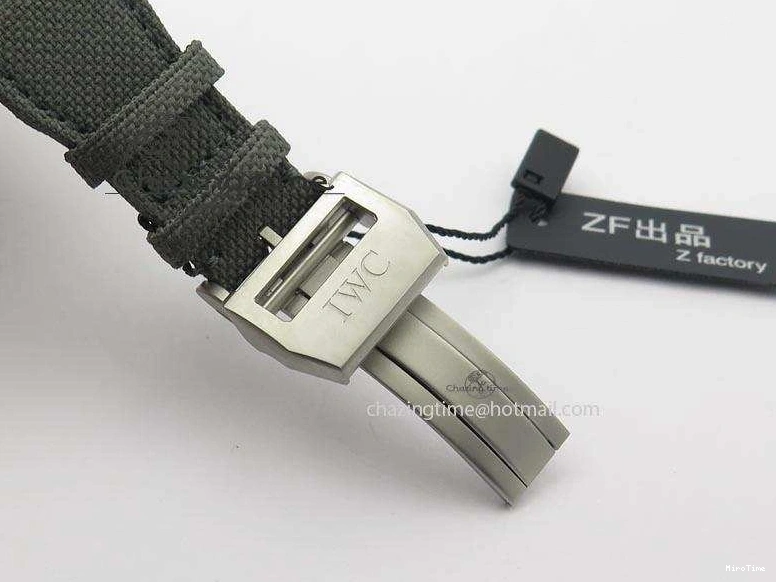 MIROTIME 1230 SunProtective Big Pilot Real PR IW500910 “Patrouille Suisse” ZF 1:1 Best Edition On Gray Nylon Strap 7278